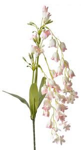 Dekorácia ružová umelá kvetina zvonček Bells Bouquet - 15*6*80 cm - Clayre & Eef