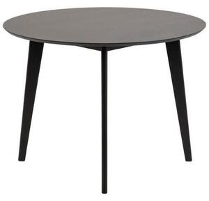 Okrúhly Jedálenský Stôl Roxby 105 Cm, Čierny