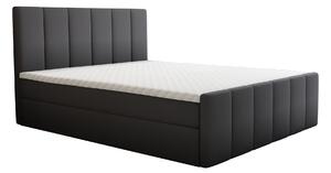 KONDELA Boxspringová posteľ, 180x200, sivá, STAR