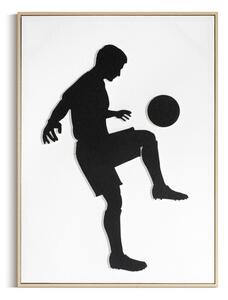 Dekorstudio Ručne maľovaný obraz na plátne 52x72 cm – krémový