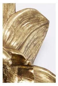KARE DESIGN Sada 2 ks – Dekorácia na stenu Orchid 44 cm – zlatá 44,3 × 40,1 × 12 cm