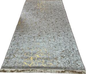 HU Béžovo-zlatý moderný koberec Parys Creme-Gold Rozmer: 50x80 cm