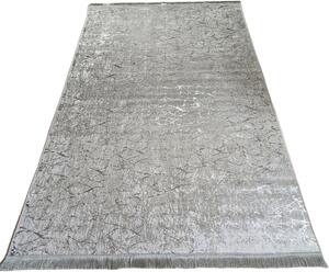 HU Béžový strieborný moderný koberec Parys Kremove-striebro Rozmer: 50x80 cm