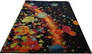 HU Viacfarebný moderný koberec Magic Cosmos Rozmer: 60x100 cm