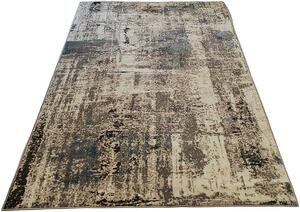 HU Sivo-modrý moderný koberec Luxess 89-Navy Rozmer: 60x110 cm