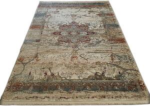 HU Viacfarebný vintage koberec Luxess 86-Somon Rozmer: 60x110 cm