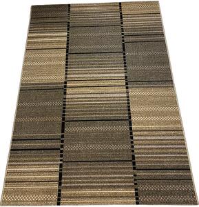 HU Béžovo-hnedý moderný koberec Lagos 429-Beige Rozmer: 60x100 cm