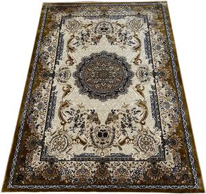 HU Hnedý orientálny koberec King 29020-BROWN/BROWN Rozmer: 80x150 cm