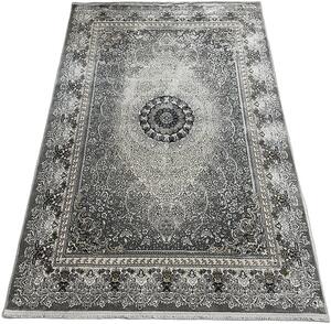 HU Sivý orientálny koberec King 29033-Grey Rozmer: 80x150 cm