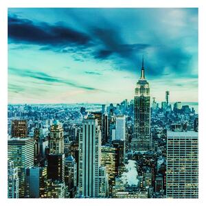 KARE DESIGN Obraz na skle New York Sunset 160×120 cm 120 × 160 × 4 cm