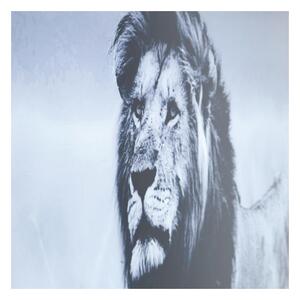 KARE DESIGN Obraz na skle Lion King Standing 120×160 cm 120 × 160 × 4 cm