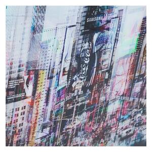 KARE DESIGN Obraz na skle Times Square Move 120×160 cm 120 × 160 × 4 cm