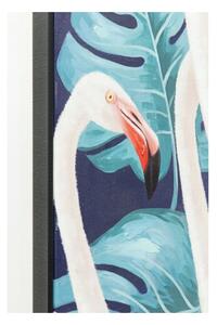 KARE DESIGN Obraz s ručnými ťahmi Flamingo Road 122×92 cm 122 × 92 × 4,5 cm
