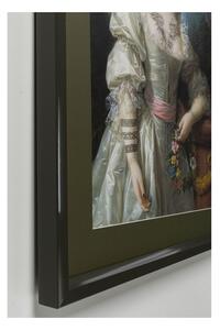 KARE DESIGN Obraz s rámom Incognito Countess 112x82 cm 111,6 × 81,6 × 4,7 cm