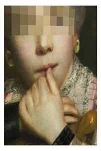 KARE DESIGN Obraz s rámom Incognito Sitting Countess 112x82 cm 82 × 112 cm