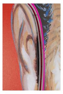 KARE DESIGN Obraz s ručnými ťahmi Touched Idol James Neon 160×80 cm 160 × 80 × 3,5 cm