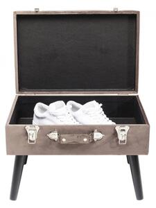 Hnedá Stolička Suitcase – 35 × 50 × 37,5 cm KARE DESIGN