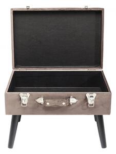 Hnedá Stolička Suitcase – 35 × 50 × 37,5 cm KARE DESIGN