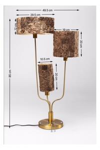 KARE DESIGN Stolná lampa Corteccia 85 × 49,5 × 29,5 cm