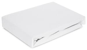 JERSEY PRESTIERADLO JERS4 120X200 CM, VÝŠKA 25 CM BIELE