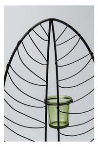KARE DESIGN Sada 2 ks – Svietnik na čajovú sviečku Leaf Wire 67 cm 66,5 × 21 × 11 cm