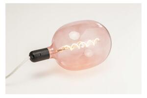 KARE DESIGN Sada 2 ks – Žiarovka Spiral LED – ružová 27 × 18 × 18 cm