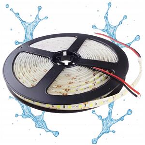 BERGE LED pásik - SMD 2835 - 5m - 120LED/m - 9,6W/m - IP65 - neutrálna biela