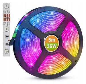 ECOLIGHT LED pásik - SMD 5050 - RGB - 5m - 30LED/m - 7,2 W/h - IP20 - s konektorom
