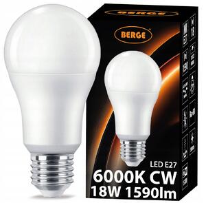 BERGE LED žiarovka MILIO - E27 - A80 - 18W - 1540Lm - studená biela