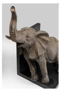 KARE DESIGN Zarážka na knihy Elephants 25 cm – set 2 ks 25,3 × 31 × 20,5 cm
