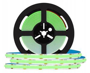 BERGE LED pásik NEON COB homogénny - 12V - 5 m - zelený