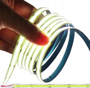 EcoPLANET Homogénny Neon COB LED pásik 12V 1m ZELENÝ