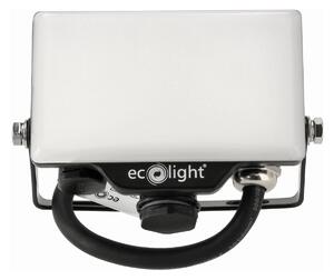 ECOLIGHT LED reflektor 10W 2v1 - studená biela