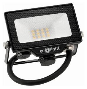 ECOLIGHT LED reflektor 10W 2v1 - neutrálna biela