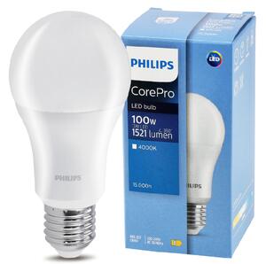 LED žiarovka Philips E27 - 13W - 1521 lm - neutrálna biela - CorePro Premium A60