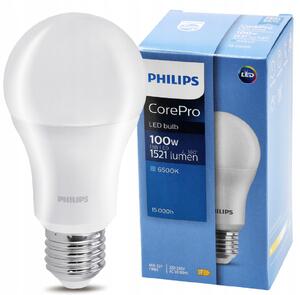 LED žiarovka Philips E27 - 13W - 1521 lm - studená biela - CorePro Premium A60