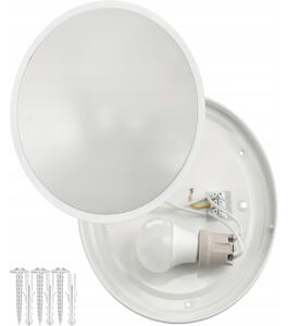 ECOLIGHT Okrúhle LED stropné svietidlo - 2xE27 - biele