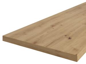 KONDELA Pracovná doska, hrúbka 3,8 cm, R20315, dub artisan