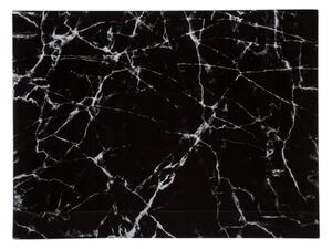 5five Simply Smart Doska na krájanie Glass Marble, čierna, 40x30 cm