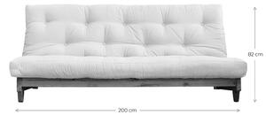 Variabilná pohovka Fresh – White/Beige 82 × 200 × 100 cm