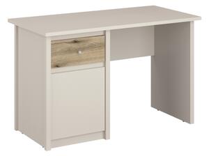 KONDELA Univerzálny PC stolík, kašmír/dub evoke, KAROS 1D1S/120