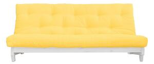 Variabilná pohovka Fresh – White/Yellow 82 × 200 × 100 cm