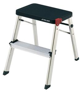 Kovové schodíky 47 cm M2 ALU Taburete – Rolser