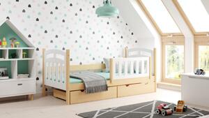 Detská posteľ Zuzka 160x80 s úložným priestorom (Možnosť výberu z 9 farebných variantov)