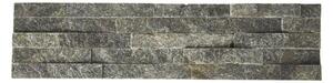 Alfistone kamenný obklad, kvarcit ŠEDÝ, tloušťka 1-2cm, rozměr: 15 x 60 cm, BL009