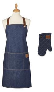 Zástera a chňapka v súprave 2 ks Oxford Denim – Cooksmart ®