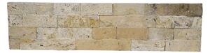 Alfistone kamenný obklad, travertin BÉŽOVÝ, tloušťka 2-3cm, rozměr: 15 x 60 cm, BL008
