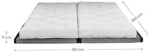 Béžová Variabilná pohovka Chico – Tatami mat/Natural 85 × 200 × 80 cm KARUP DESIGN