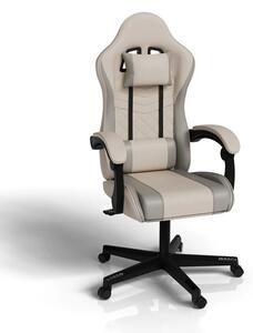 Kancelárska stolička HyperSeat - béžová/sivá