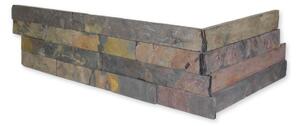 ALFIstyle Kamenný obklad roh, bridlice multicolor 2, hrúbka 1,5-2,5cm, ES003ROH